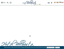 Tablet Screenshot of bellavistahotel.it