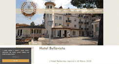 Desktop Screenshot of bellavistahotel.eu